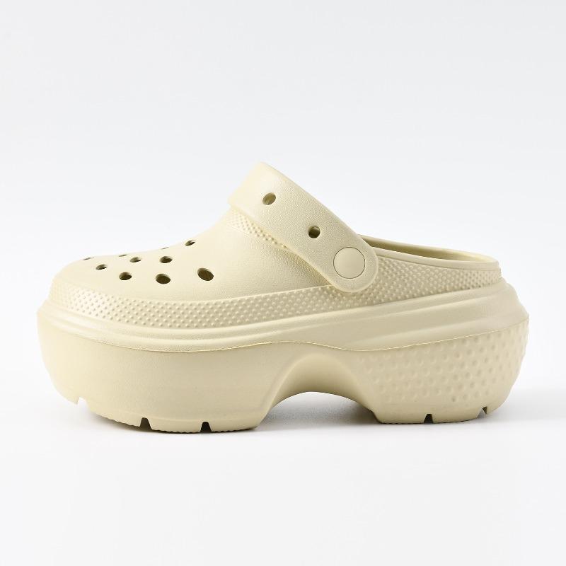 

Новые lCroos платформа летние снежные пещерные туфли для улицы женские на высоком каблуке пляжные крутые шлепанцы 40 хаки