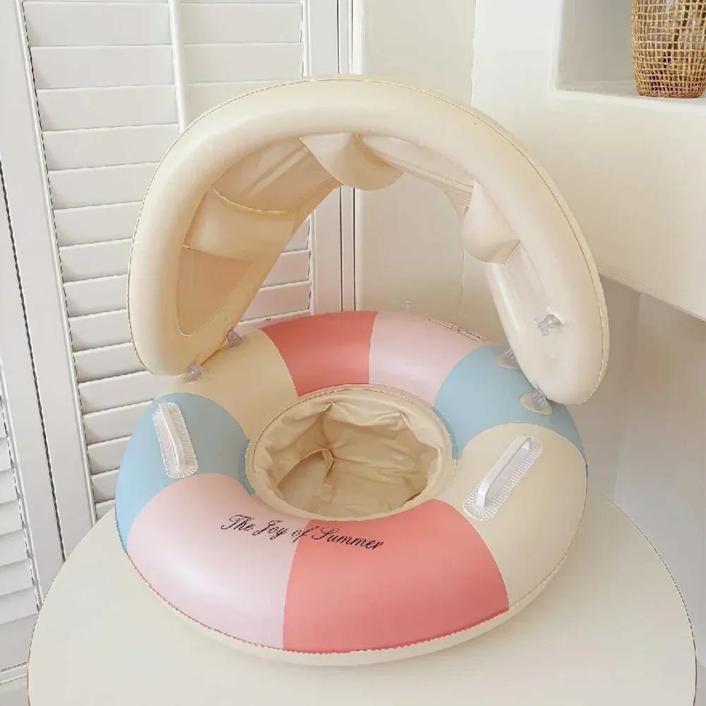 Inflatable Swimming Seat Ring Pool Float Baby Swim Ring Tube for Kid Child Swimming Circle Beach Water Play Equipment