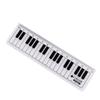 Scale Ruler Stationery Straight Rulers Piano Rule Black White Musical Notes Measuring Ruler