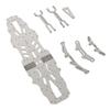 RC Car Chassis Plate High Flexibility Carbon   Chassis Plate Accessory for SNRC R3G 1:10 RC Station Wagon