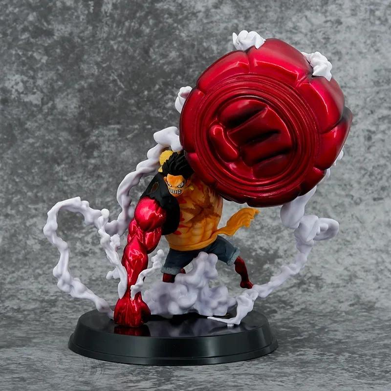 22CM Anime One Piece Luffy Gear 4 Figurine PVC Action Figure Adult Children Toys Japan Manga Kids Cartoon Gift
