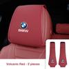 Leather Car Seat Headrest Protective Cover Accessories For BMW 1 2 3 4 5 6 7 Series G20 G30 F48 E90 E36 F30 F10 X1 X3 X4 X5 X6X7 II9