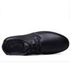 Front lace-up lazy shoes Spring men's British leather shoes Casual shoes Doudou shoes Soft sole soft surface men's shoes
