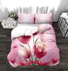 Valentine's Day Love Heart Pattern Duvet Cover Set 3D Print Comforter Bedding Sets Queen Twin Size Luxury Valentine's Day Gifts