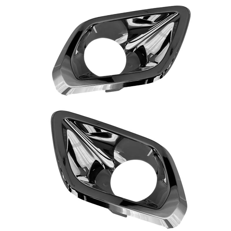 Left Right Fog Lamp Frame Set ABS Chrome High Quality Ultra Bright 261A30853R-261A20031R for Dacia Logan 2017-