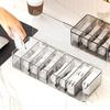 Multiple Cable Organizers Box 8 Compartments Dustproof Designs Accessory for Tidying Home and Offices Space Saving