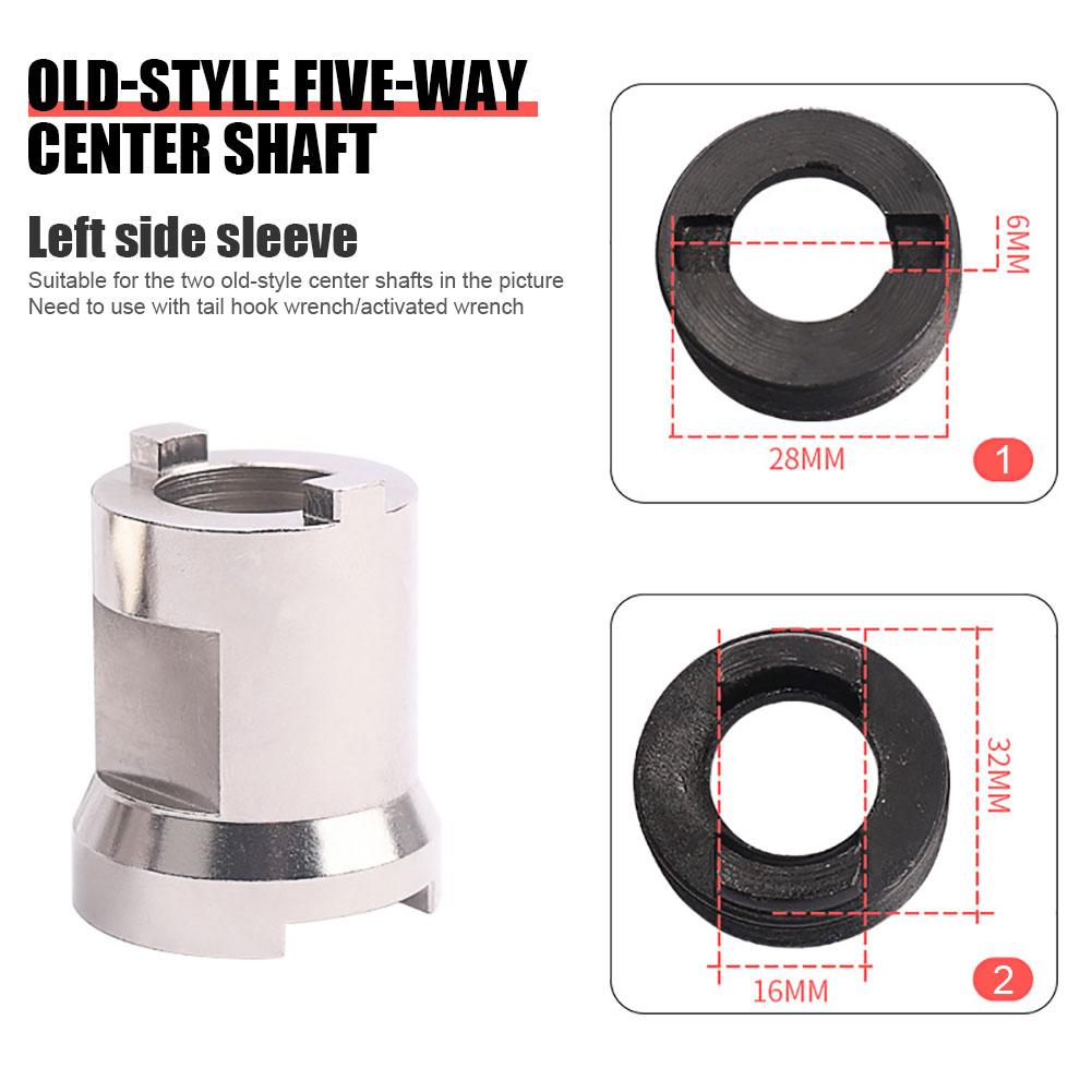 Bike Bottom Bracket Remover Repair Spanner Lock Ring Fixed Headset Wrench Tool Steel Bicycle Repair Maintenance Tools