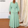 Elegant Women Outfits Long Sleeve Bandage Blouse and Skirts Casual Two Piece Sets