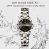AKNIGHT Men's Watch, Anti-Reverse Bezel, Analog Watch, Stylish Watch, Crystal, Easy-to-Read, Luminous, Wristwatch, Stainless Steel Band, 30m Water