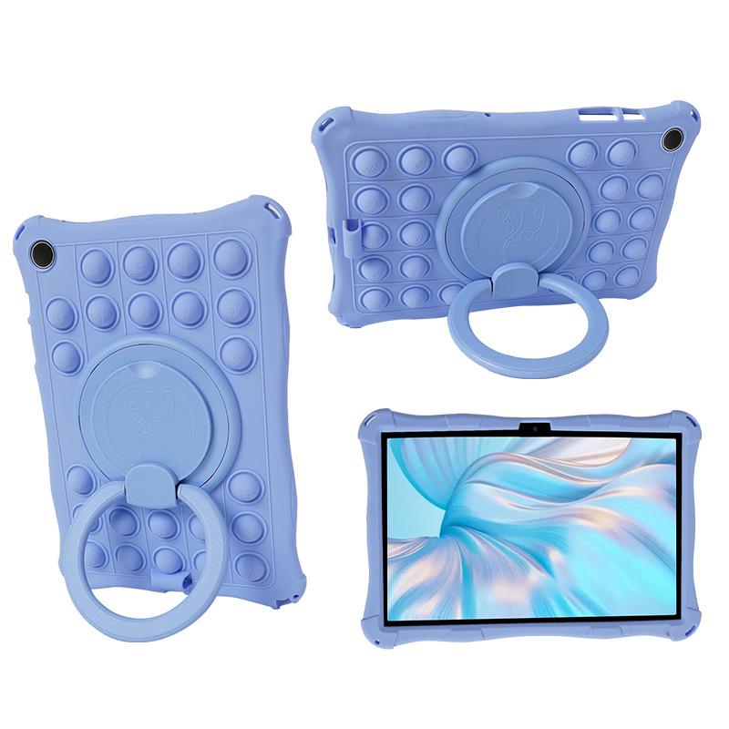 Compatible Rotating Silicone Case for 2023 Samsung A9 Tablet A9+, X110, X210 - Handheld Mouse Killer Model