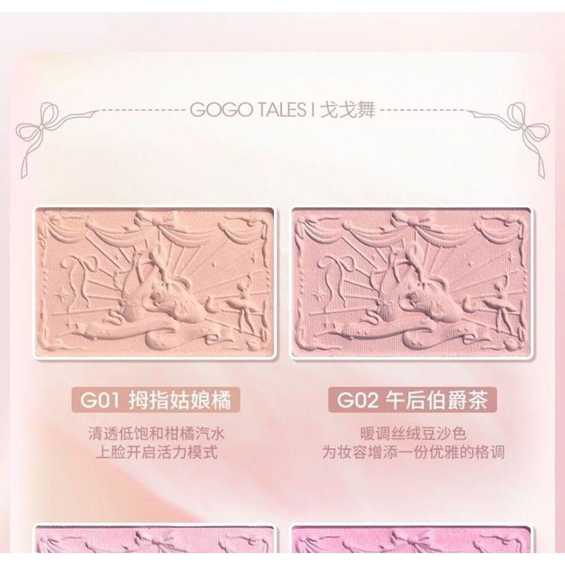 GOGO TALES - Sweet Ballet Vigorous Powder Blusher - 4 Colors