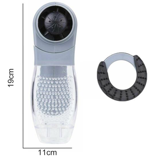 Pet Electric Vacuum Hair Remover Suction Device Cats Dog Massage Grooming Brush