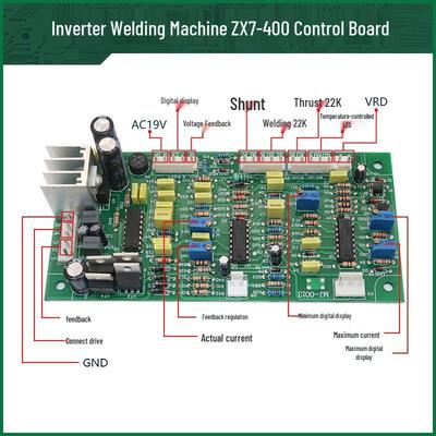 ZX7-400 Single-Tube Inverter Welder IGBT Control Mainboard