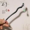 Chinese Wooden Tassel Hairpin for Hanfu - Ancient Style Hair Ornament and Gift for Women