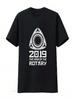 2019 Year OF The Rotary  T Shirt Vintage Washed Slightly Versatile Unisex Soft Homme Comfortable Fashion Streetwear Breathable
