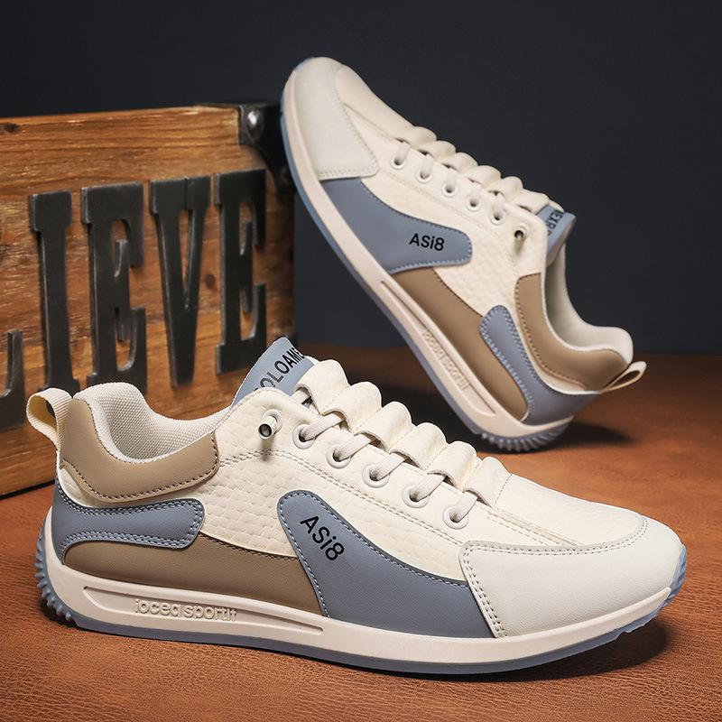 2025 New Men Sneakers Fashion Thick Sole Men Casual Shoes Luxury Breathable Outdoor Male Running Shoes Lace-Up Mens Tennis Shoes
