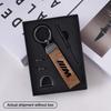 Fashion Car Alloy Leather Key Rings Chain For BMW M X1 X2 X3 X5 X6 E46 E34 E30 F30 G20 E39 E90 E36 E60 Auto Keychain Accessories msbr98