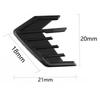 2Pcs Universal Automobile Leaf Plate Decoration Flank Fender Motors Modified Side Wing Fender For HONDA For VW For Tesla BEN