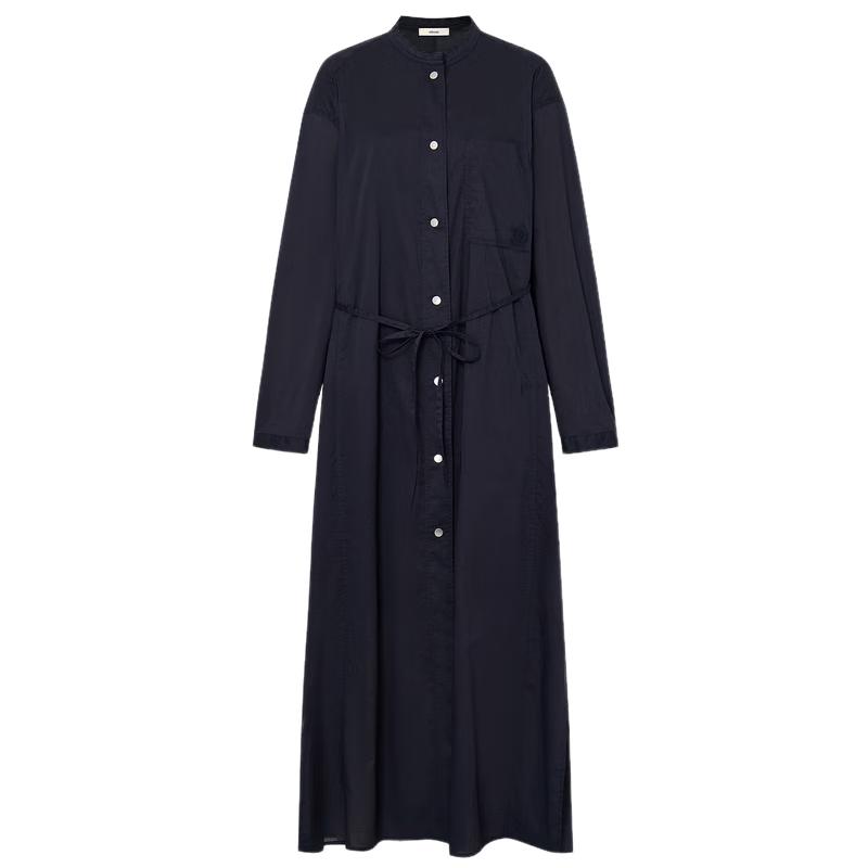 

Комплект из двух частей: женская рубашка с завязками на талии и платье-комбинация. S