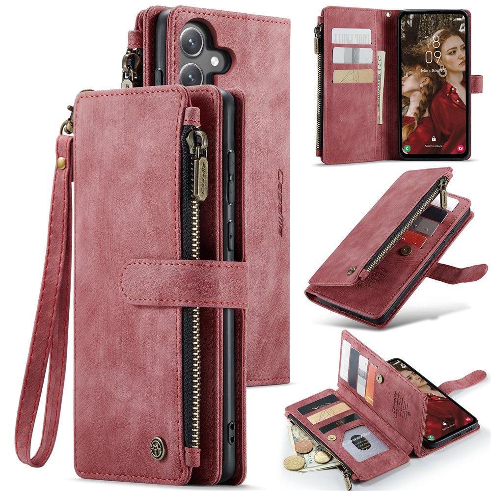 Vintage Brieftasche Leder Handyhülle Für Samsung Galaxy S25 S24 S23 Ultra S22 S21 S20 Note 20 Kreditkartenfach Klapphülle