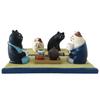 Kreative Miniatur-Zakka: Shiba Inu, Pinguin, Katze, Eisbär, Edamame Faule Katze Ornamente