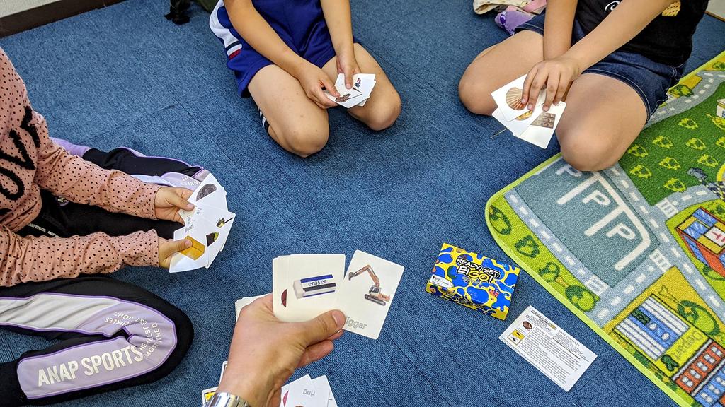 READY, SET, EIGO! Card Game - A Fun Way To Learn English (128 Cards Included) (LEVEL 1 (original Game))