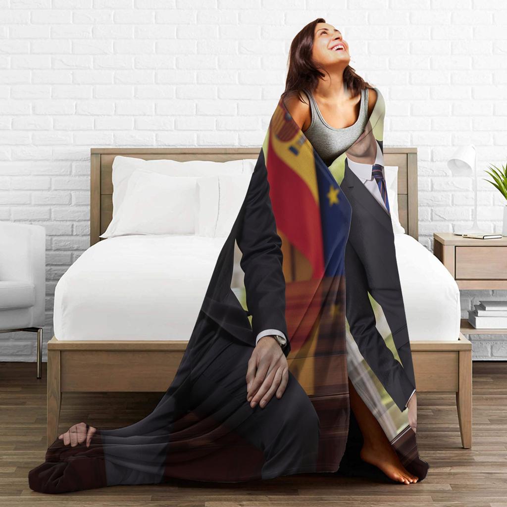 Pedro Sanchez   Blanket Quality Super Soft  Throw Blanket Autumn Girls Boys Couch Bed Pattern Bedspread