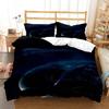 Space Star Bedding Set 2-3Pcs Bedroom Quilt Cover Set Single Double Size Polyester Duvet Cover Pillowcase for Adult Boy Girl