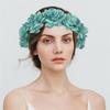 Photo Props Rose Flower Headpiece Bohemian Headwear Fashion Flower Crown  for Women Girls