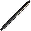 Kuretake Fountain Brush Pen, Lacquer-Style Black Barrel, Gift Set with Gift Card