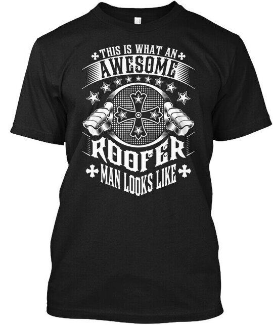 Roofer Man Funny Gift T-Shirt Made in the USA Size S to 5XL Unisex T-Shirt XXXL