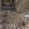 FENGZHI 1.5m Stainless Steel Lawn and Leaf Rake