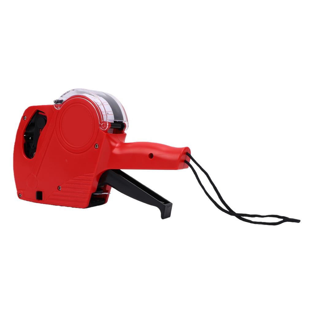 Handheld Date Price Label Gun Preloaded with Barcode Sticker Ink Cartridge for Retail Stores Flea Markets Grocery