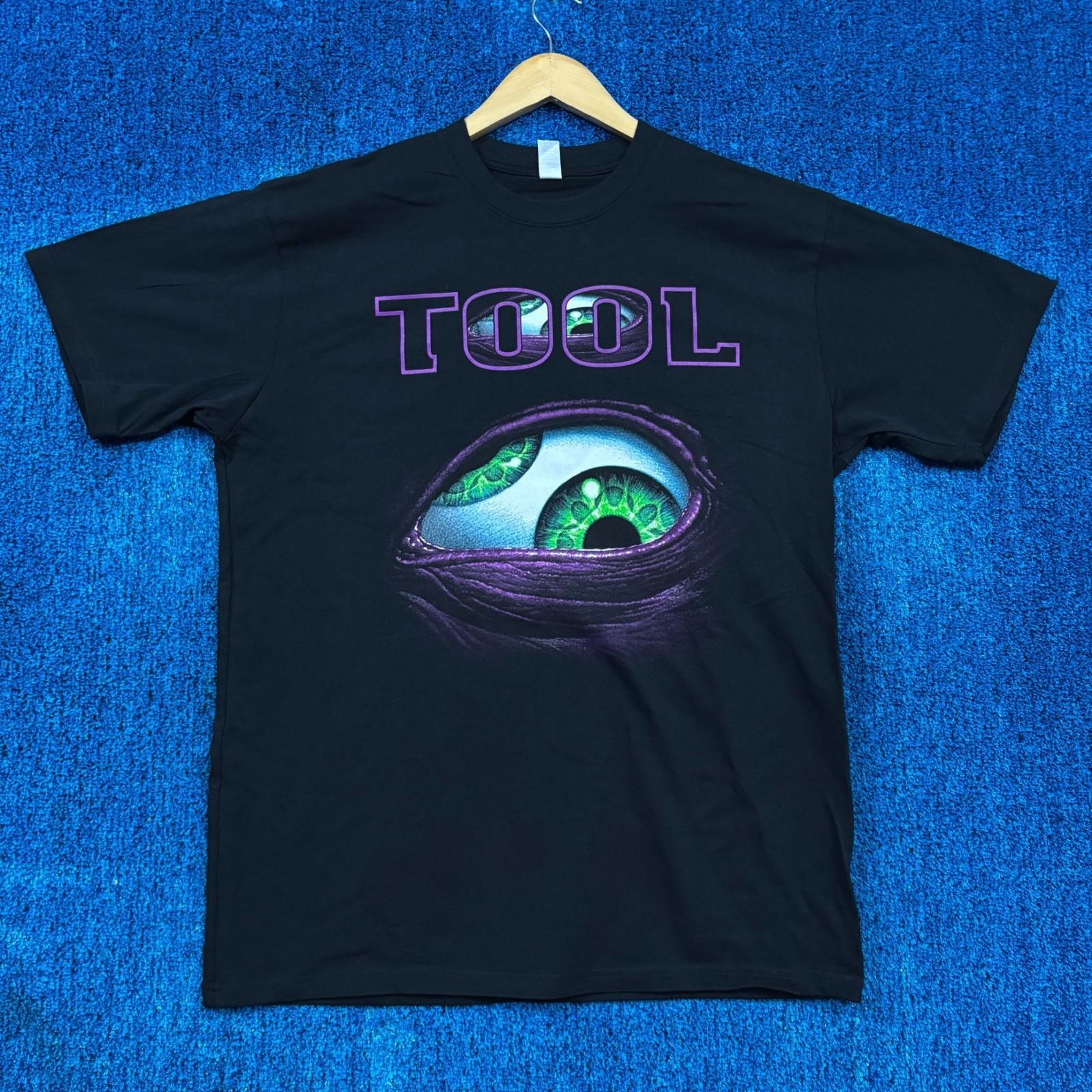 Tool Aenima CD Back Cover Eye Progressive Metal Band Tee L Unisex T-Shirt XXL