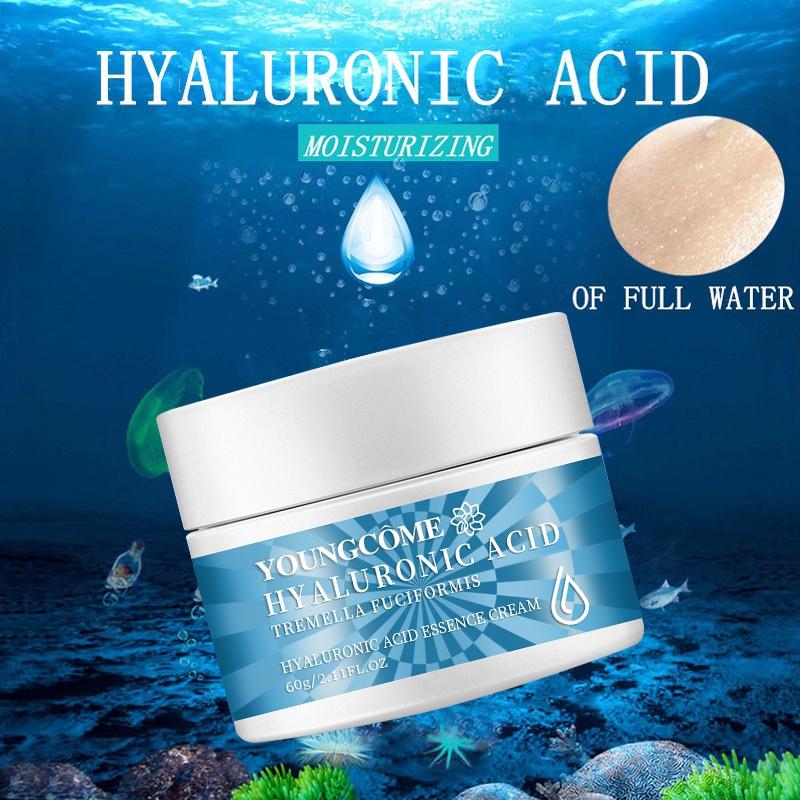 Hyaluronic Acid Essence Cream Moisturizing Nourishing Cream Reduce Wrinkles Brightening Skin Facial Cream Face Skin Care
