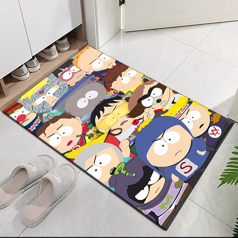 South Park Printed Carpet, for Office Chair Living Room Bedroom Kitchen Room Decor Gifts.