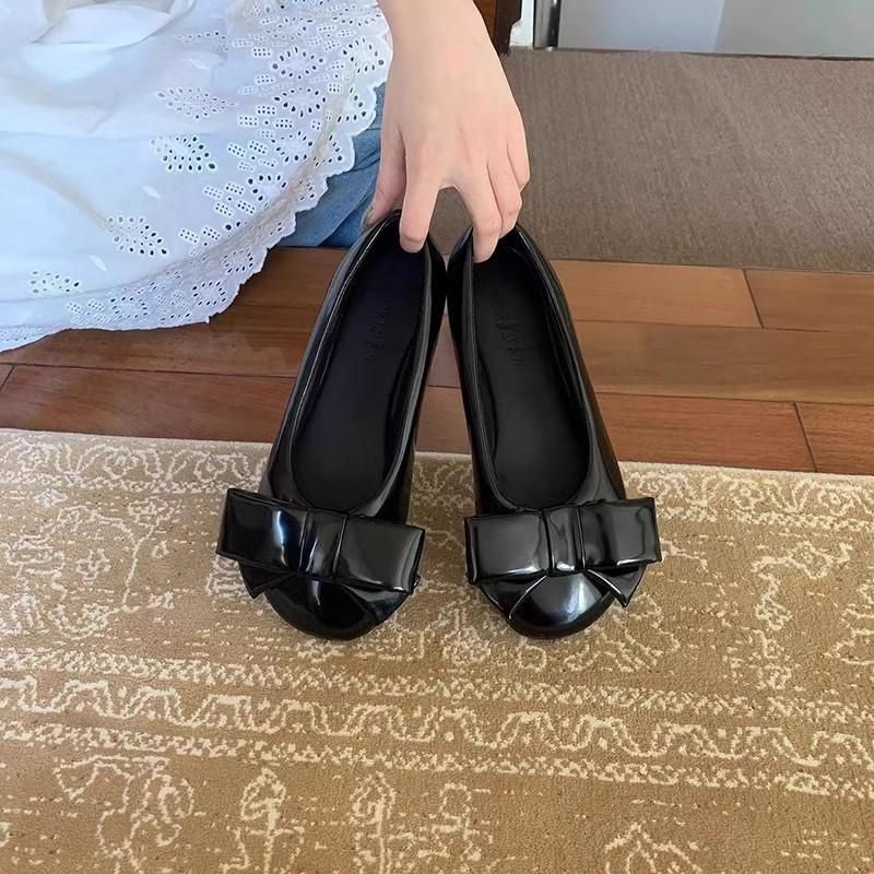 Korean Style Gentle Shoes Women's Spring and Summer 2025 Casual Versatile Soft Flat Bottom Temperament Shallow Mouth Single Shoes Doudou Shoes