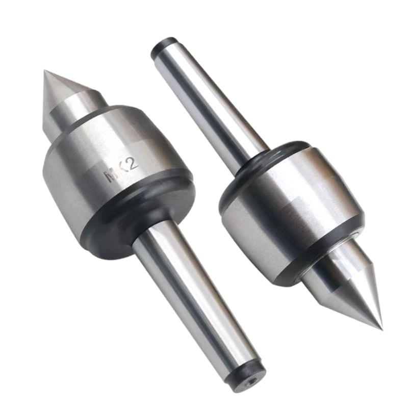 Precision MK2 Large Head Rotating Lathe Live Center for Woodworking