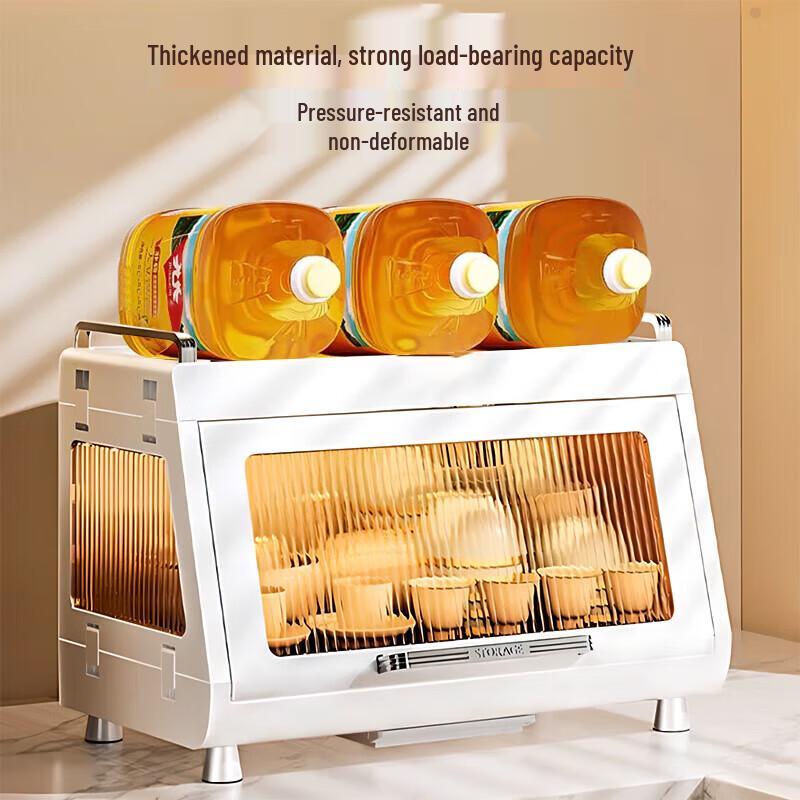 Kitchen Dish Drying and Storage Rack