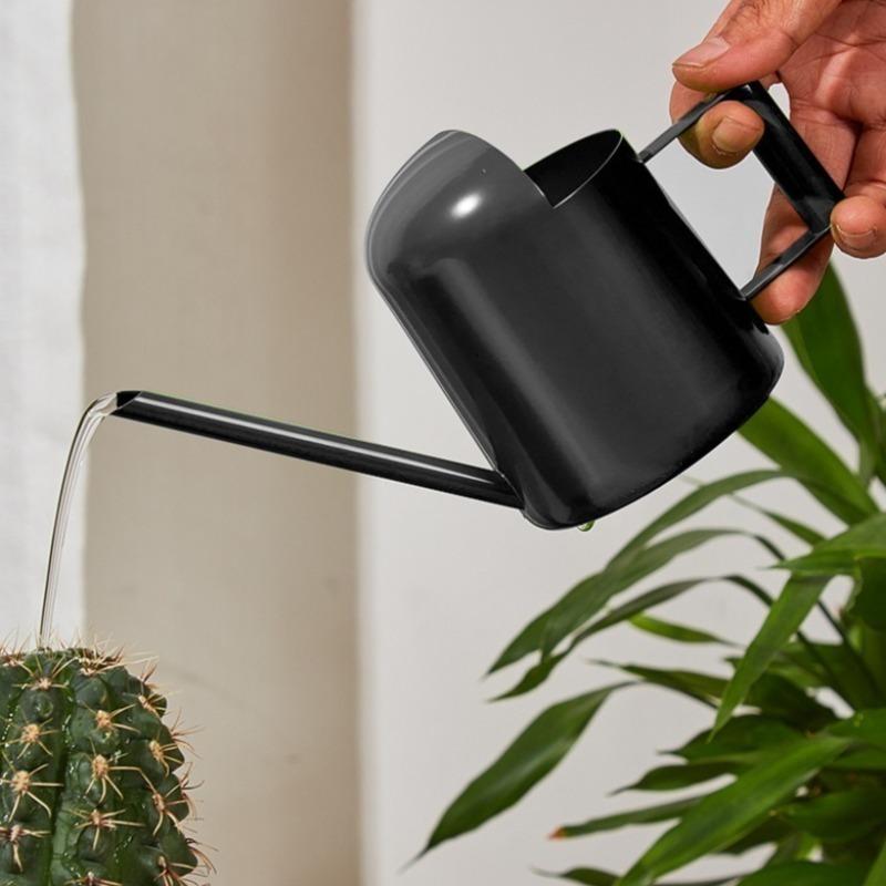 Long Spout Watering Can Small Indoor Plants Watering Cans Mini Water Can Stainless Steel Irrigation Pot Gardening Accessories