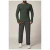 Mens Quick Dry Long Sleeve Sports Fitness Running Training Workout Top