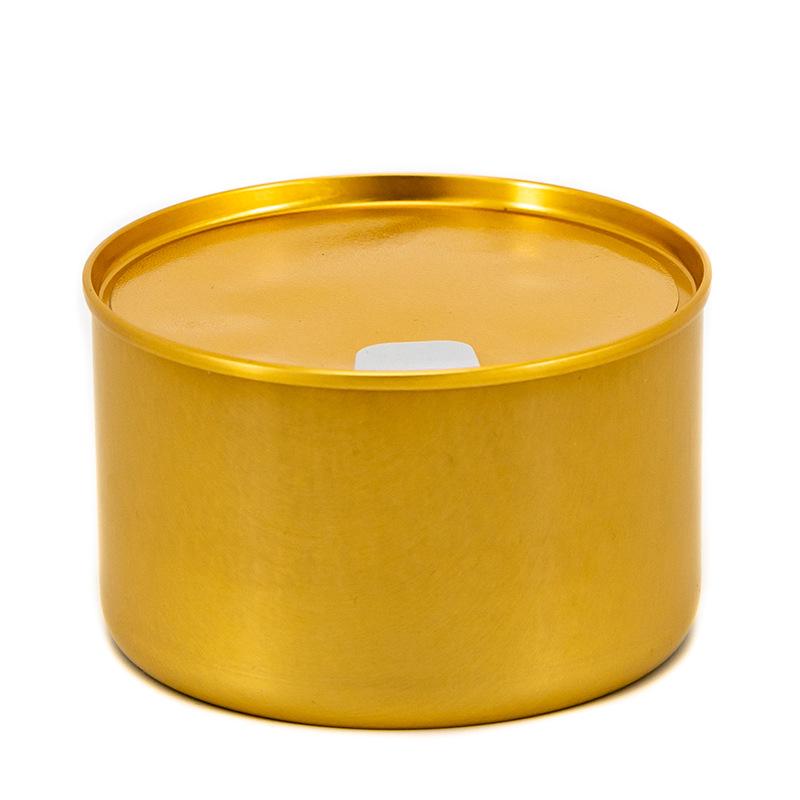 220ml Easy-Pull Jar for Cake, Mousse, or Food Storage - Aluminum Can for Pet Food or Desserts