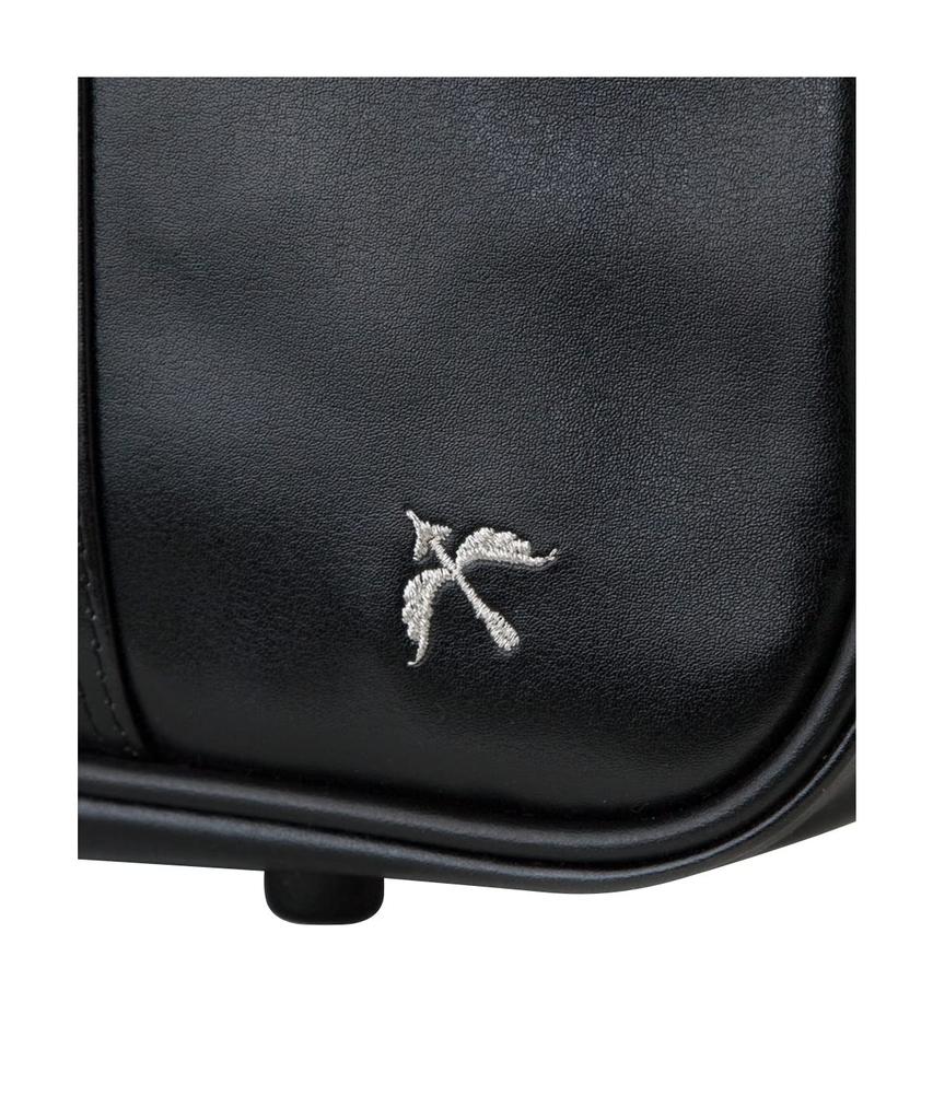 Trunk School Bag Black X Synthetic Black School Bag [Konomi] ARCB-2011 Silver, Leather,