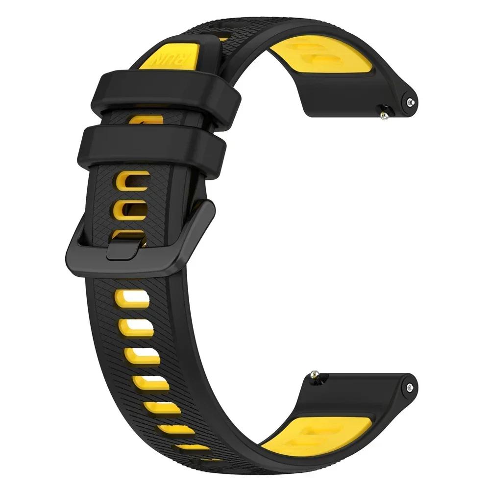 Classic 22 20mm Silicone Strap For HUAWEI WATCH GT 4 Pro 46mm Band GT 3 2 42mm HONOR Magic Watch 4 GS 3 Pro ES Bracelet Replacement Belt