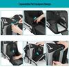 Breathable Expandable Pet Backpack: Portable, Foldable Carrier for Cats and Dogs