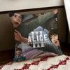 TV AAlice in BBorderland Cushion Cover Reversible Soft Durable Pillow Cover Home  Car MultiScene Use for Daily Comfort
