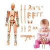 Mehrgelenkige 3D-gedruckte Actionfigur Figuren Spielzeug 3D-gedruckte Schaufensterpuppe Eltern-Kinder