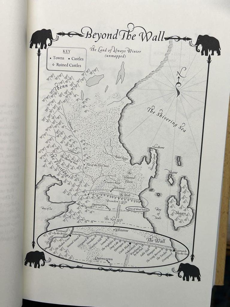 [USED] Original book "A Song of Ice and Fire (Part 5)" A Dance with Dragons Large book (foreign book)