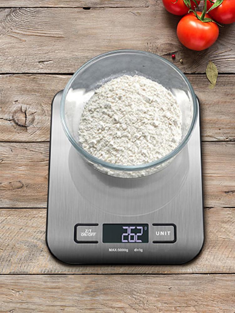 Coffee Scale Digital Kitchen Scale LCD Display Precise Platform Scale Electronic Weights Scales for Cooking Baking 1G Up To 10KG