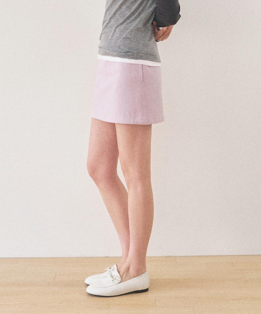 Manggomaenipeullijeu Weet Mini Skirt_Purple